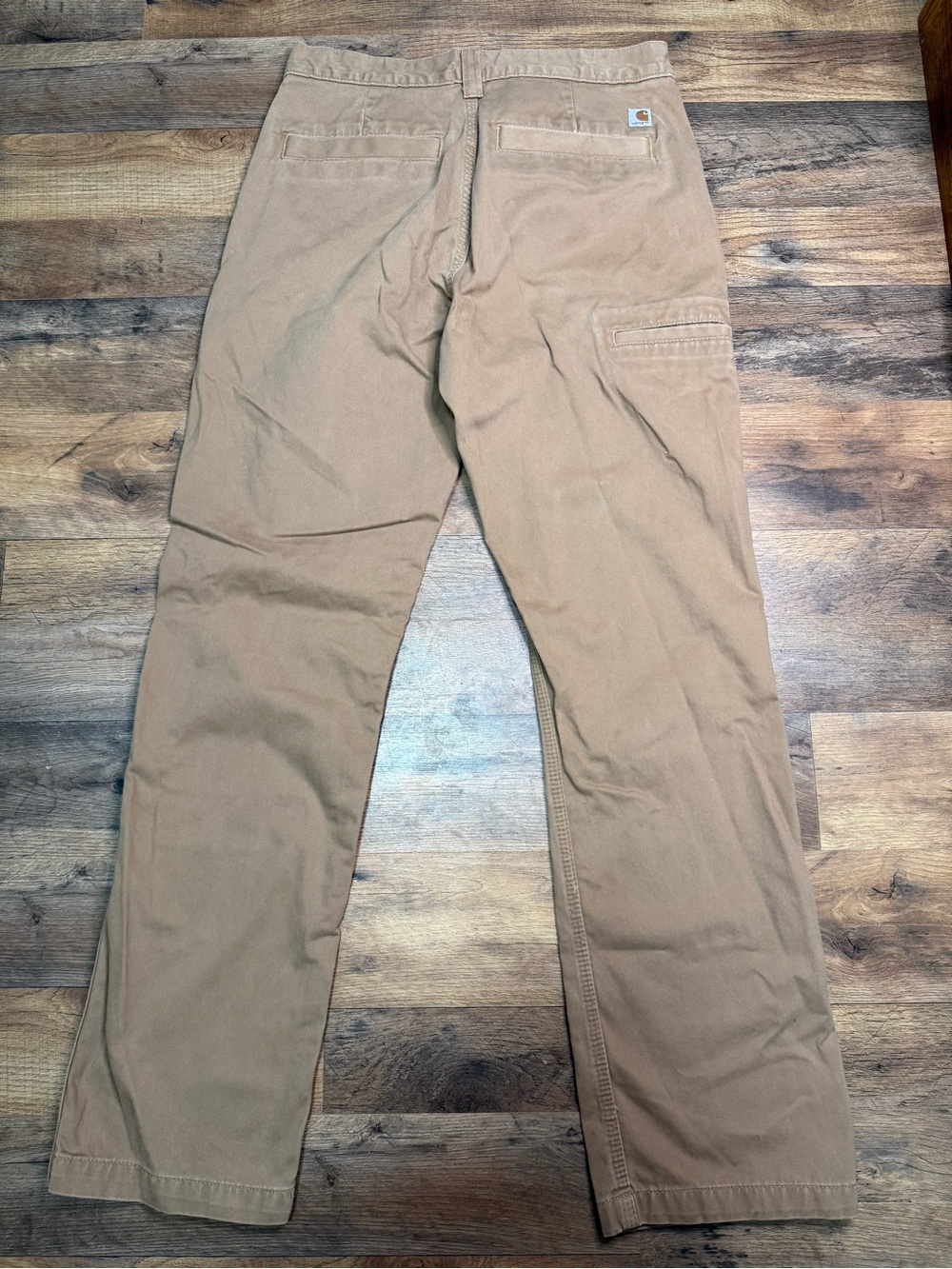 Carhartt Men’s Tan Relaxed Fit Work Pants